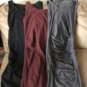 Bundle of Maternity Tank Dresses
